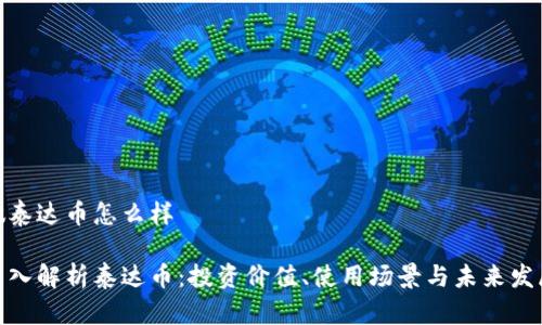 做泰达币怎么样

深入解析泰达币：投资价值、使用场景与未来发展