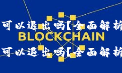 区块链钱包可以退出吗？全面解析和使用指南

区块链钱包可以退出吗？全面解析和使用指南